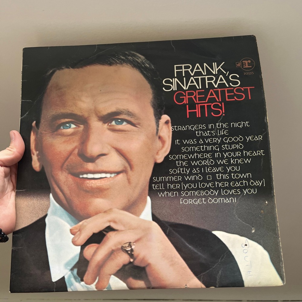 Frank Sinatra's Greatest Hits Vinyl LP Reprise RLP 1025 Mono UK Pressing 1968